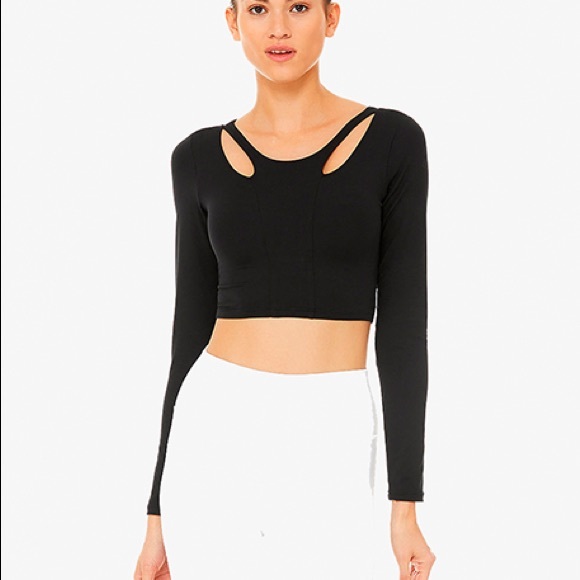 alo arch long sleeve top